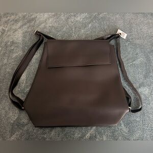 New Solstice Sunglasses Black Faux Leather Shoulder Backpack Handbag